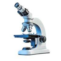 Magnifying the Microscopic World with a Powerful Microscope on a Transparent Background png