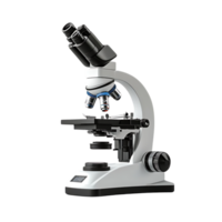Exploring the Microscopic World with a Modern Compound Microscope, Offering High Magnification and Clear Images with Transparent Background png