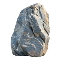 Large Gray Rock with Transparent Background, Isolated Rock with No Background, Single Rock Image, Rocky Stone with Transparent Background png