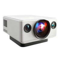 Projector with Transparent Background and a Large Lens for High-Quality Images png