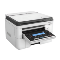 Multifunction Printer with Transparent Background, Wireless Connectivity and Automatic Document Feeder png