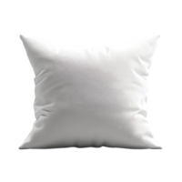 White Pillow Mockup with a Transparent Background for Design Projects png