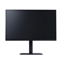 Black Monitor with Transparent Background, Sleek Design, Modern Display, Flat Screen, Premium Quality,  High-Resolution,  Sharp and Clear Image,  Immersive Viewing Experience,  Versatile Stand,  Adjustable Height,  Tilt, Swivel,  Easy Setup,  User-Friendl png