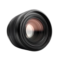 A Professional Camera Lens with a Transparent Background, Captures Images with Precision and Clarity, Offering a High-Quality Visual Experience png
