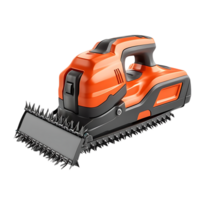 Cordless Electric Lawn Edger with Transparent Background, Cutting Grass with a Sharp Blade,  Powerfully Trimming Edges with a  Transparent Background png