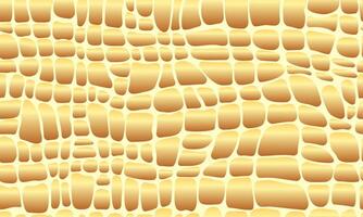 Repeating seamless pattern with golden bubbles or snake skin or crocodile skin for fabric, paper, print and web. vector