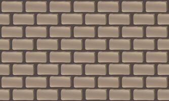 Repeating seamless pattern brick wall, light brickwork on a dark background, for fabric, paper, print and web. vector