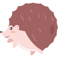 A hedgehog is standing on its hind legs png