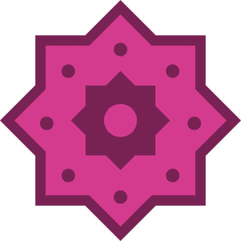 uma Rosa e roxa Estrela com pontos em isto png