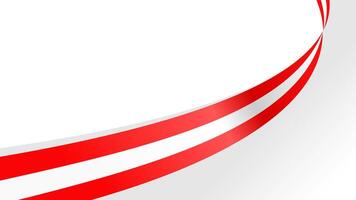 wavy austria flag background with copy space for text. austria independence day vector