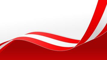 wavy austria flag background with copy space for text. austria national day vector