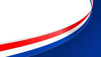 wavy netherlands flag background with copy space for text vector