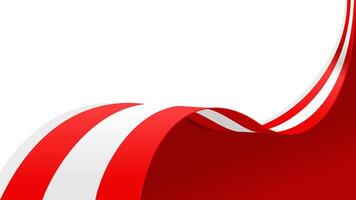 waving austria flag background with copy space for text. austria national day vector