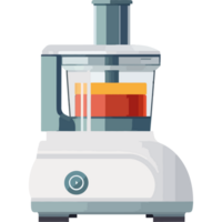 A food processor with a red liquid inside png