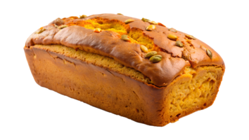 Freshly baked loaf with nuts ready for serving transparent png
