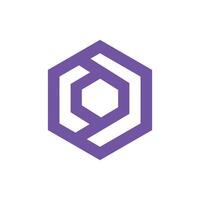 geometric shape minimal modern unique simple logo icon symbol vector