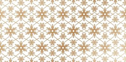 snowflake pattern ornament golden color isolated white background for wallpaper the bedroom, patterned fills, webs pages, surface textures, book covers, fabrics printing paper, textiles tiles interior vector