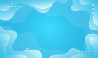 Abstract light fluid wave background with geometric shapes, modern dynamic fluidity wallpaper vector