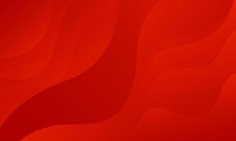 Abstract red wavy background. Modern dynamic wallpaper, illustration vector