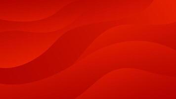 Abstract red wavy background, modern dynamic wallpaper, illustration vector