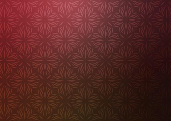 Red graphic pattern flower line presentation background