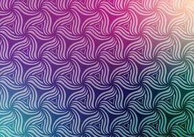Purple line pattern blue flower presentation background vector
