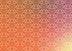 Orange line abstract geometry pattern line background vector