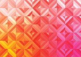 Red graphic line square pattern abstract background vector