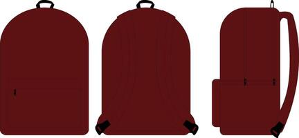Backpack Design TDS vector