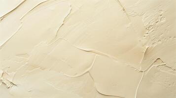 Abstract brushstrokes on a neutral beige background, ideal for minimalist designs and artistic projects photo