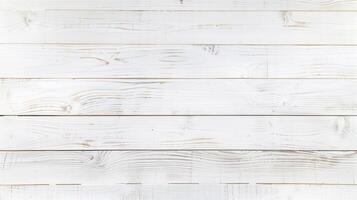 Creating a rustic backdrop whitewashed wooden planks with knots and wood grain texture photo