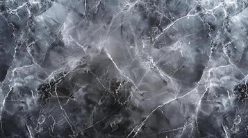 Abstract black marble pattern for background, natural marble texture, elegant surface design photo