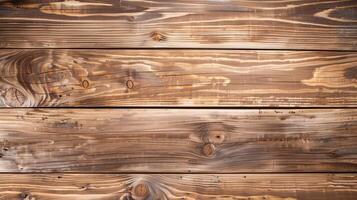 Rustic wooden planks forming a textured background, ideal for displaying products or adding a touch of natural elegance to designs photo