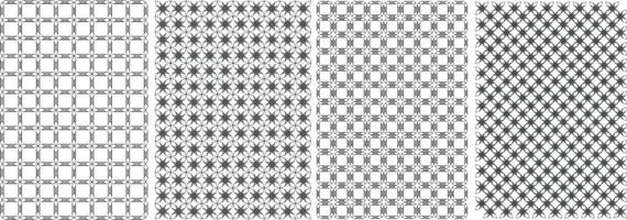 Unique Seamless Geometric Abstract Pattern. vector