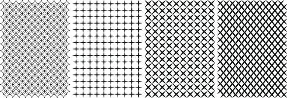 Seamless Pattern Background, Unique Colorable Seamless Pattern Set. vector