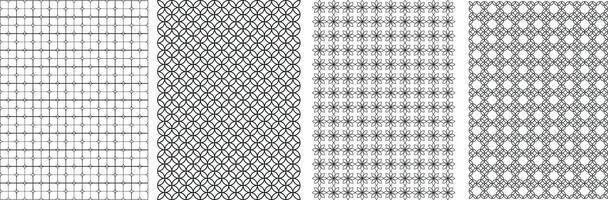Unique Seamless Geometric Pattern Background. vector