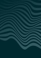 Abstract background with gradient distorted line design vector