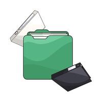Document Storage Folder vector