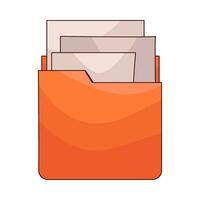 Old Files Folder vector