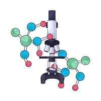 Laboratory Electron Microscope vector