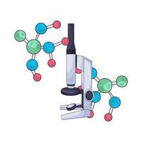 illustration of Analysis with a Microscope vector