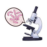 illustration of Particles in the Microscope vector
