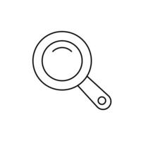 pan concept line icon. Simple element illustration. pan concept outline symbol design. vector