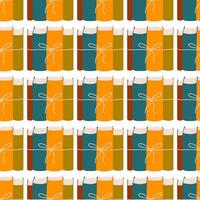Seamless pattern with colorful books. Background wti literature. vector