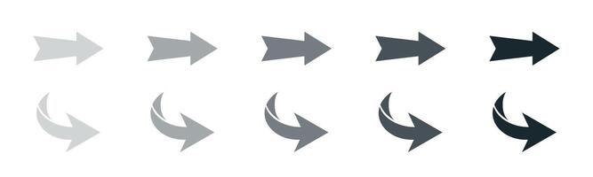 arrow collection. cursor icons. Arrow collection. Arrow icon set. vector