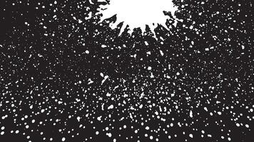 Black Gritty and Distressed Texture Overlay Ideal for Monochrome Background Designs vector
