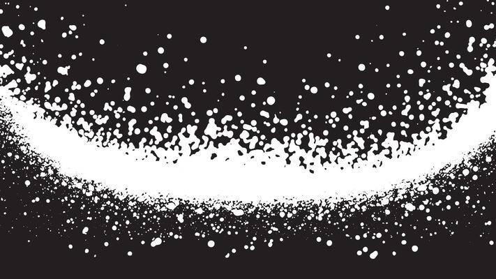 Bold Black Distressed Texture Gritty Grunge Overlay for Monochrome Backgrounds