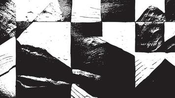 black monochrome and overlay texture on white background for background, texture and overlay. vector