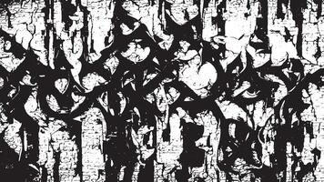 Gritty Black and White Monochrome Texture for Distressed Background and Overlay Effects vector