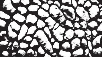 Scratched Black and White Overlay with Distressed Monochrome Finish vector
